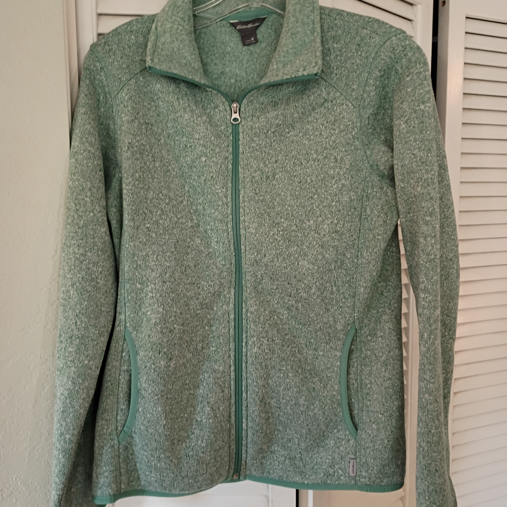Eddie Bauer Fleece Women's Green Jacket